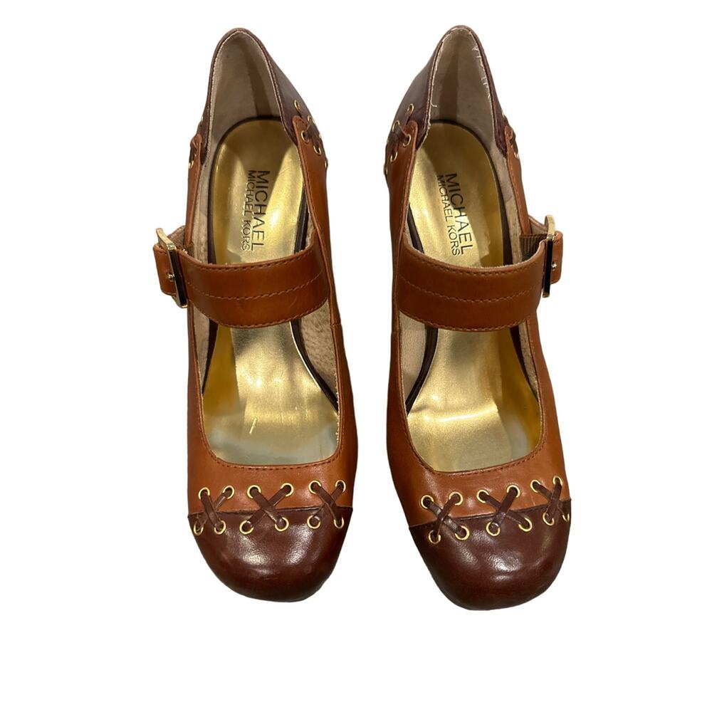 Micheal‎ Kors Baby Doll Platform Heels, Womens Size 7.5